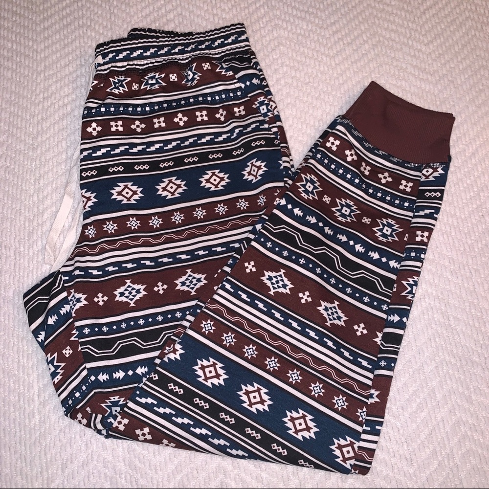 Lularoe Jax L Blue Striped Print LLR NWT